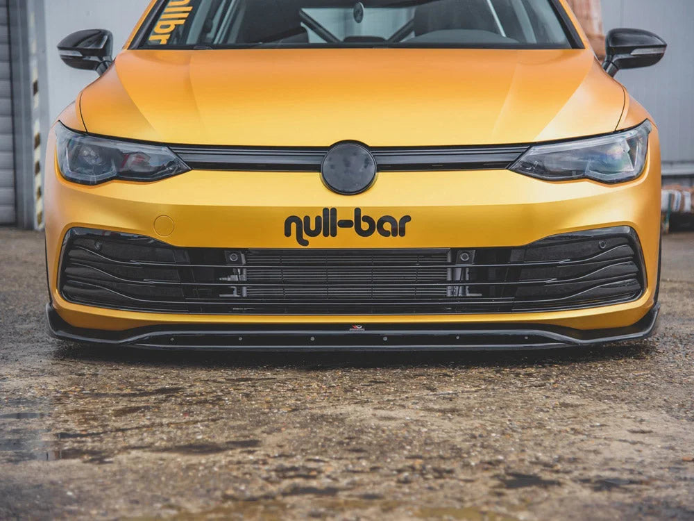 Maxton Design Front Splitter V2 Volkswagen Golf MK8 2020-