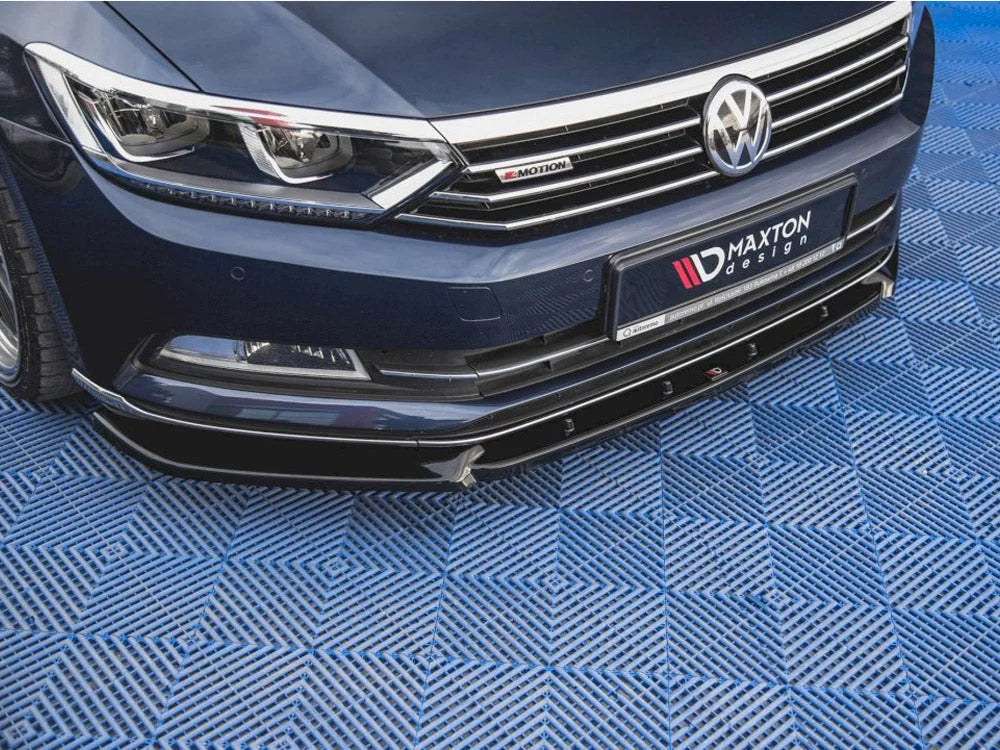 Maxton Design Front Splitter V2 Volkswagen Passat B8 15-19