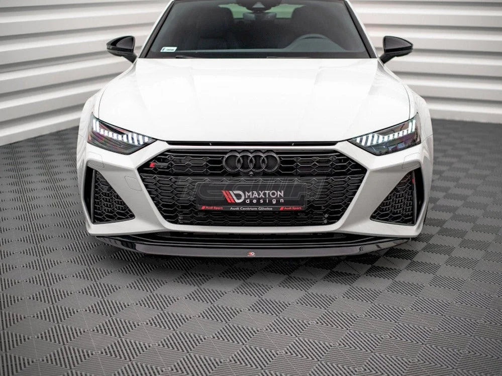 Maxton Design Front Splitter V3 Audi RS6 C8 RS7 C8 2019-