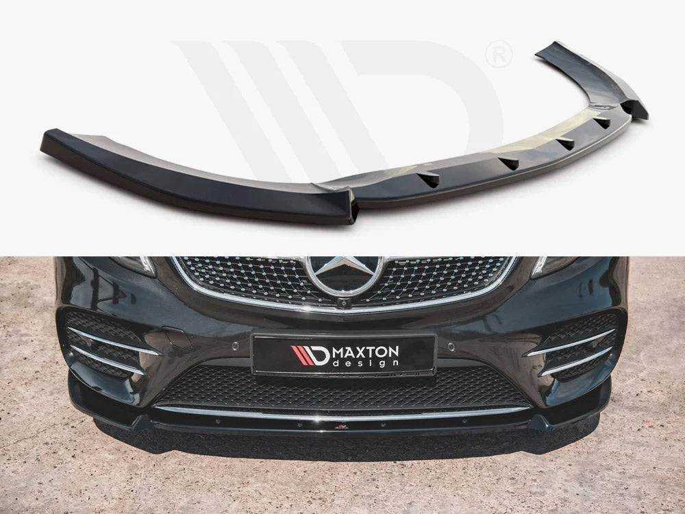 Maxton Design Front Splitter V3 Mercedes-benz V-class Amg-line W447 Facelift 2019-