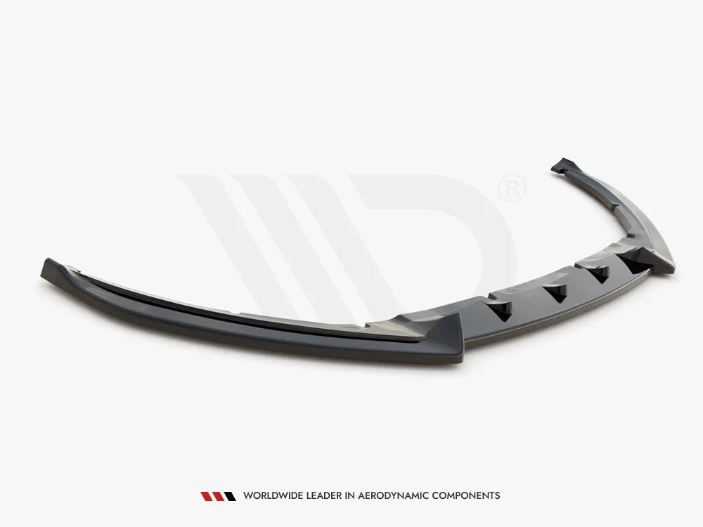 Maxton Design Front Splitter V4 Ford Focus ST MK3 Facelift 16-18