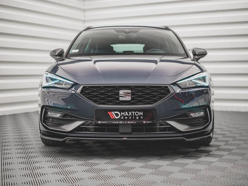 Maxton Design Front Splitter V4 Seat Leon FR MK4 2020-