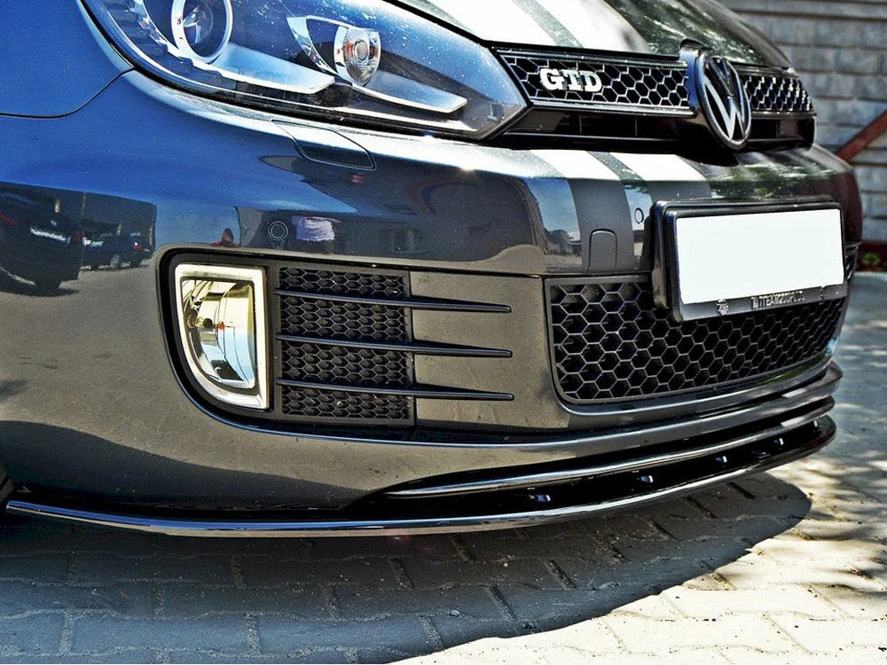 Maxton Design Front Splitter VER.2 Volkswagen Golf MK6 GTI