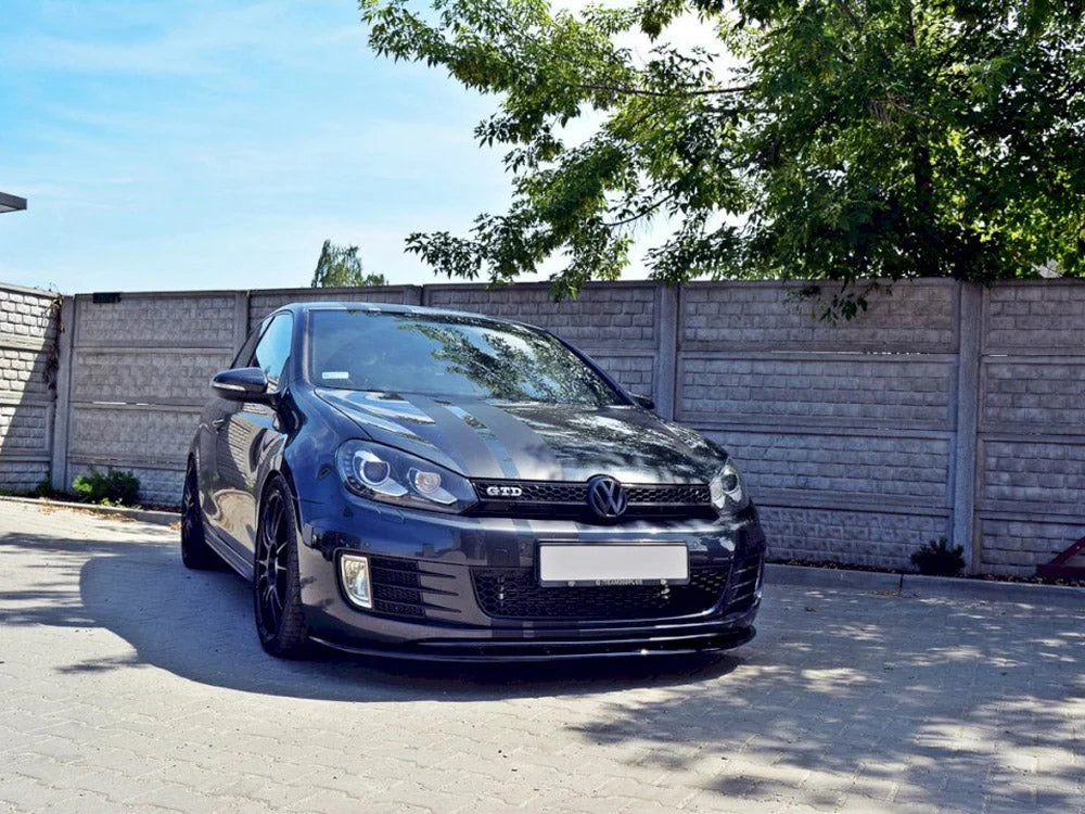 Maxton Design Front Splitter VER.2 Volkswagen Golf MK6 GTI