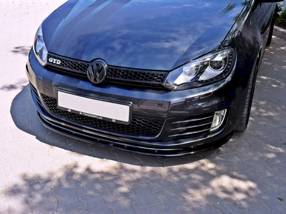 Maxton Design Front Splitter VER.2 Volkswagen Golf MK6 GTI