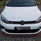 Maxton Design Front Splitter Volkswagen Golf MK7 GTI Clubsport 16-17