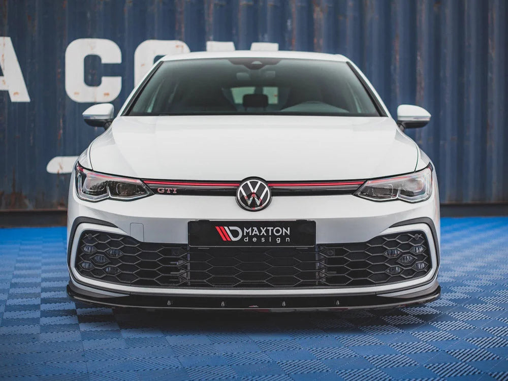 Maxton Design Front Splitter Volkswagen Golf MK8 GTI R-line 20-