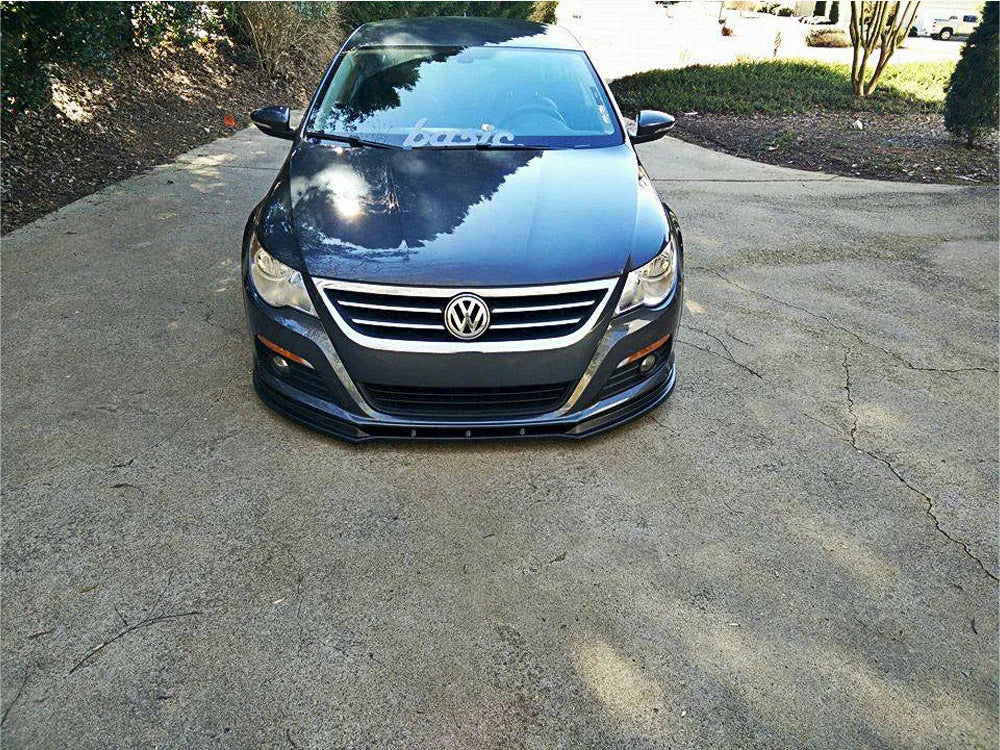 Maxton Design Front Splitter Volkswagen Passat CC Preface Model Standard Bumper