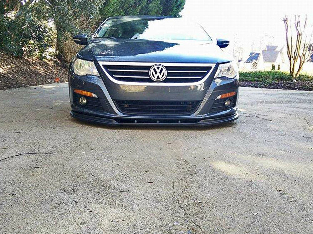 Maxton Design Front Splitter Volkswagen Passat CC Preface Model Standard Bumper
