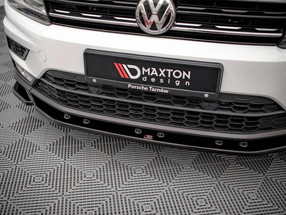 Maxton Design Front Splitter Volkswagen Tiguan MK2 15-20