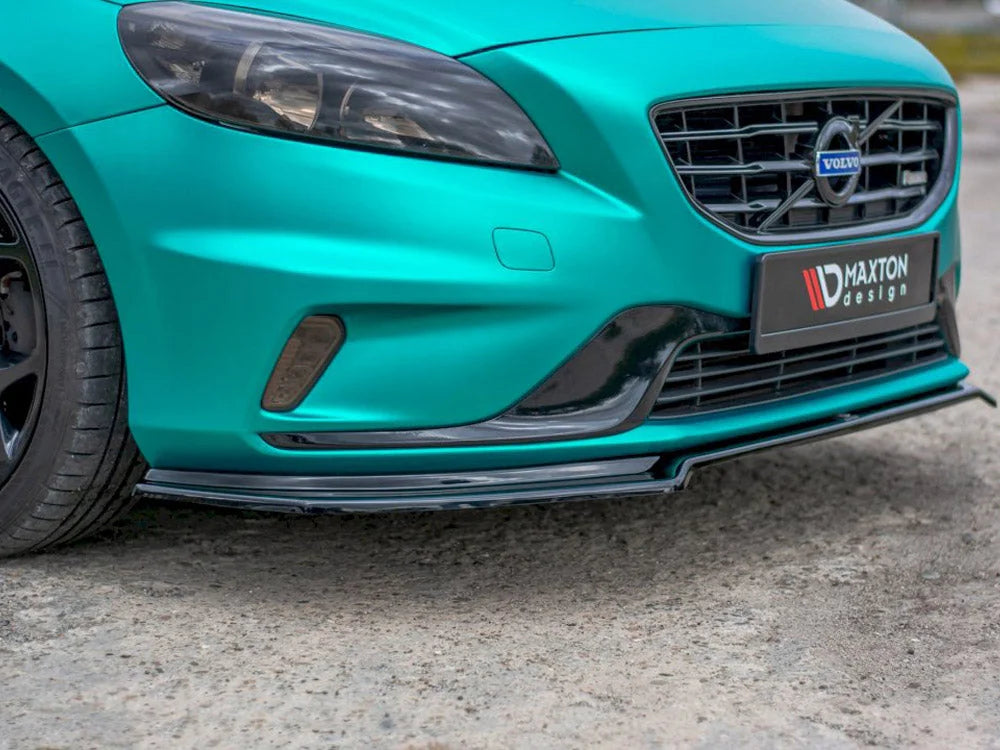 Maxton Design Front Splitter Volvo V40 R-DESIGN 2012-19