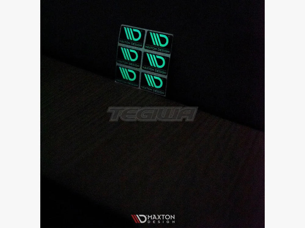 Maxton Design Glow in the Dark 3D gel badges 6 per pack