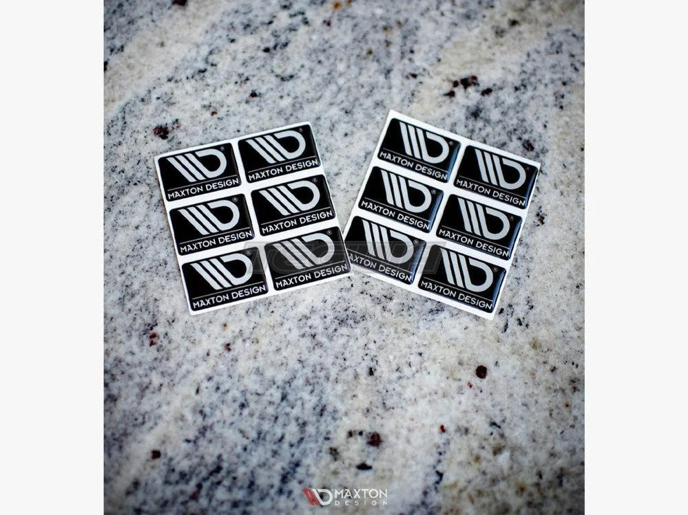 Maxton Design Glow in the Dark 3D gel badges 6 per pack