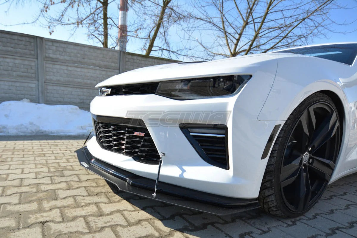 Maxton Design Hybrid Front Splitter Chevrolet Camaro 6TH-GEN. Phase-i 2SS Coupe 2016-18