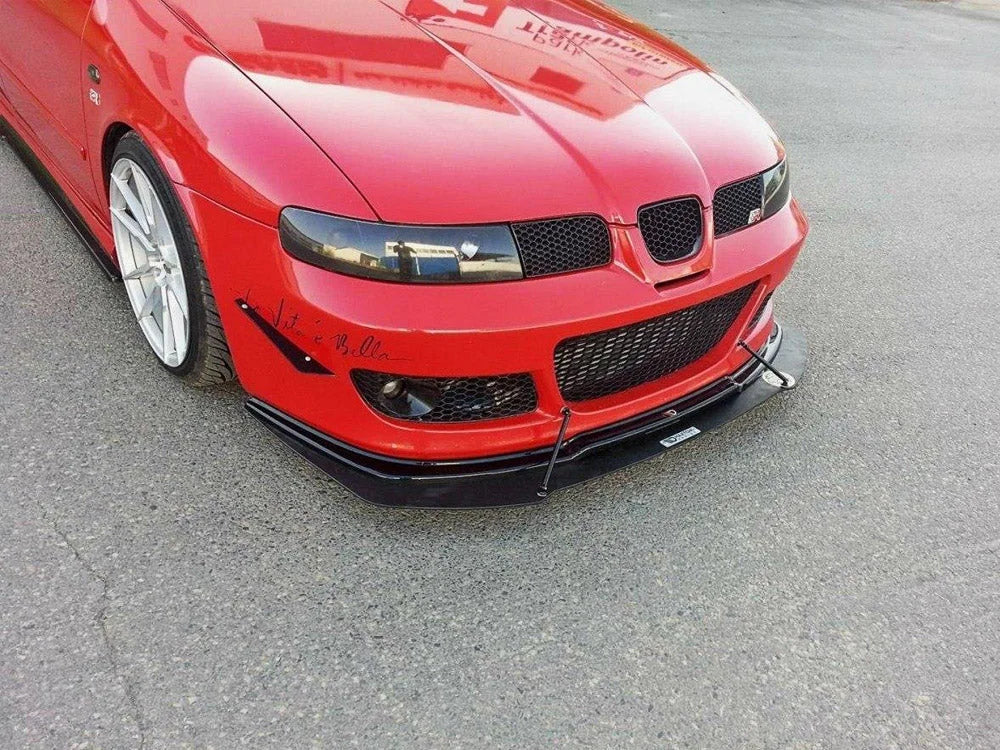 Maxton Design Hybrid Front Splitter Seat Leon MK1 Cupra 00-05