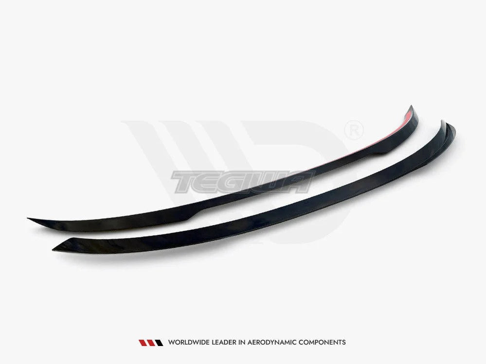 Maxton Design Lower Spoiler CAP Audi SQ5 Sportback Mk2 Facelift