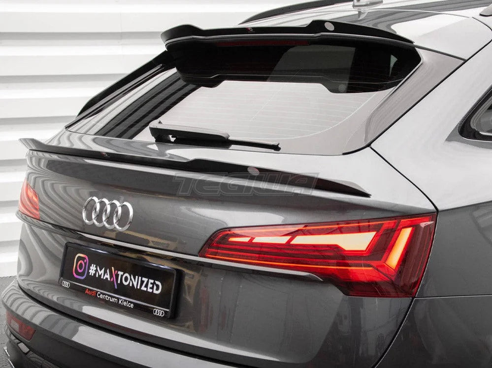 Maxton Design Lower Spoiler CAP Audi SQ5 Sportback Mk2 Facelift