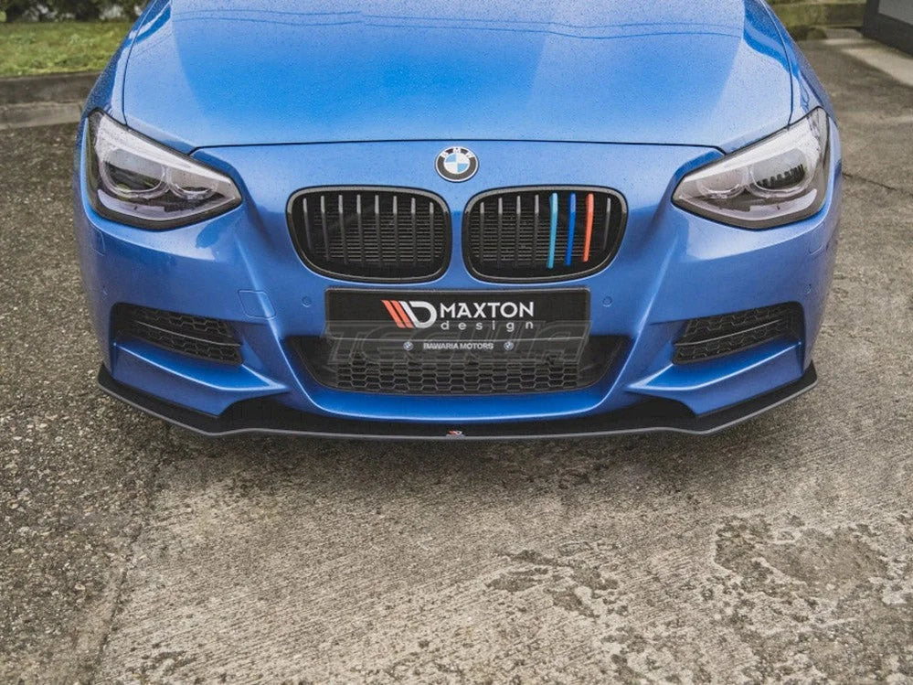Maxton Design Racing Durability Front Splitter BMW 1-Series M135i F20 11-15