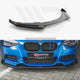 Maxton Design Racing Durability Front Splitter +flaps BMW 1-Series M135i F20 11-15