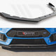 Maxton Design Racing Durability Front Splitter +flaps Ford Focus RS MK3 01-18