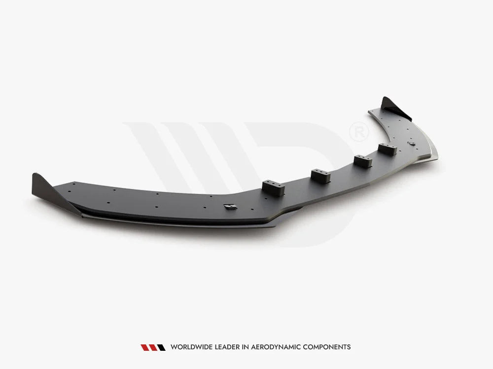 Maxton Design Racing Durability Front Splitter +flaps Mercedes-amg C43 Coupe C205 2016-