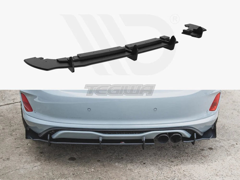 Maxton Design Racing Durability Rear Diffuser Ford Fiesta MK8 ST 2018-