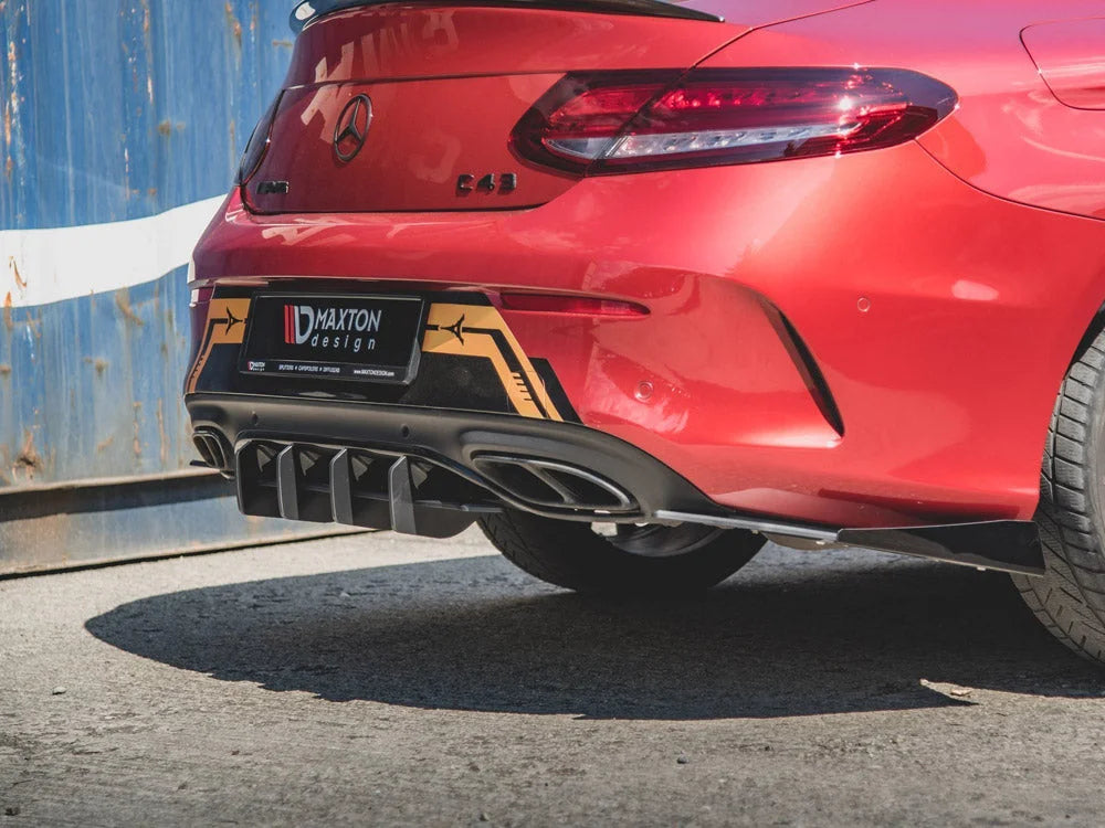 Maxton Design Racing Durability Rear Diffuser Mercedes-amg C43 Coupe C205 2016-