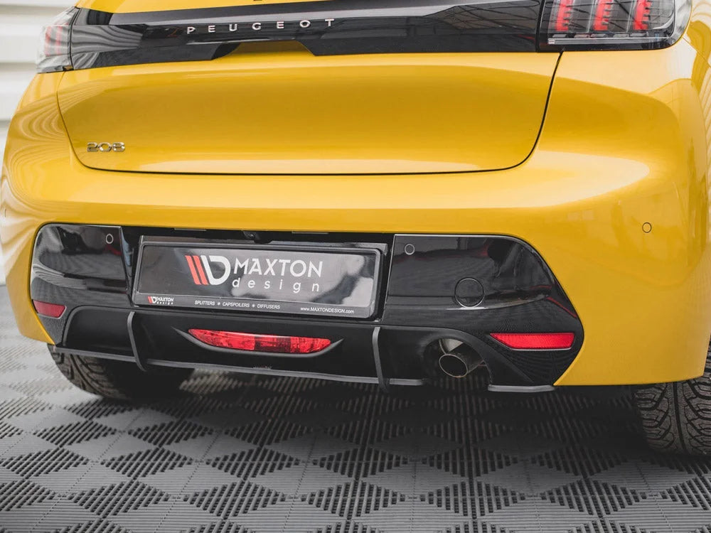 Maxton Design Racing Durability Rear Diffuser Peugeot 208 MK2 2019-