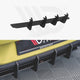 Maxton Design Racing Durability Rear Diffuser V2 Volkswagen Golf 8 GTI Clubsport 20-