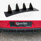 Maxton Design Racing Durability Rear Diffuser V2 Volkswagen Golf GTI MK6 09-12