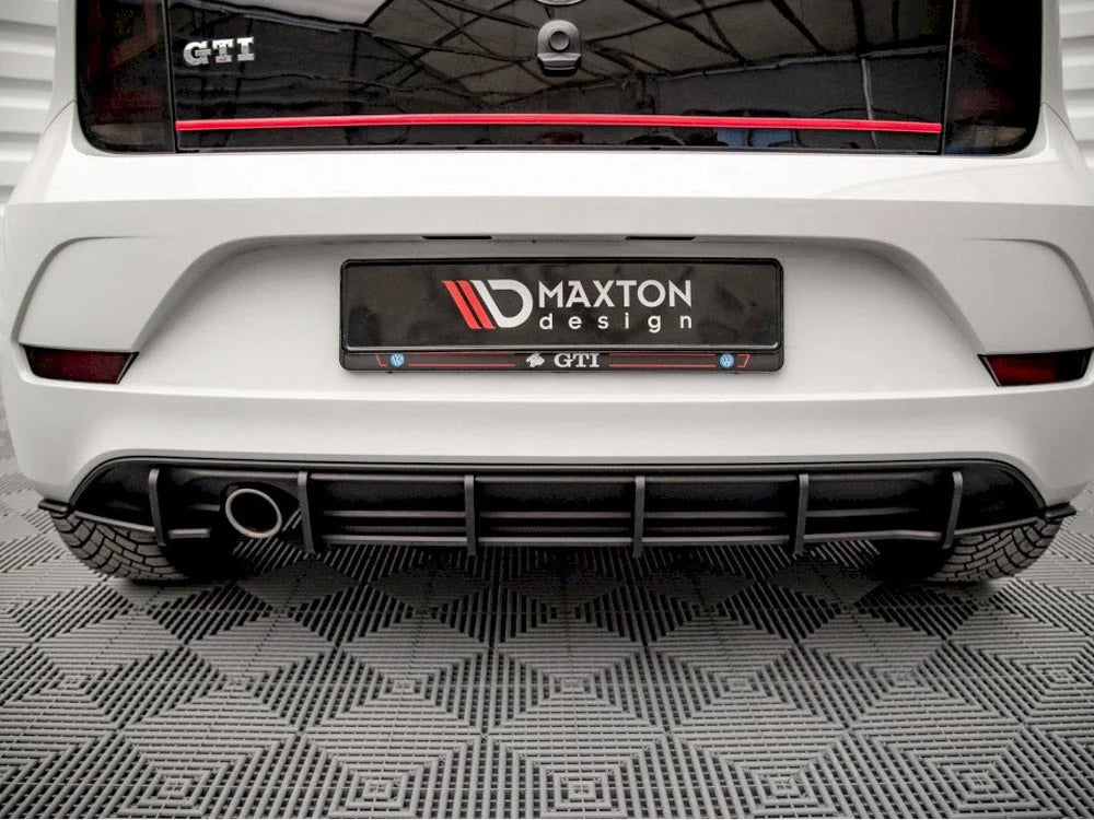 Maxton Design Racing Durability Rear Diffuser Volkswagen UP GTI 2018-