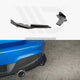 Maxton Design Racing Durability Rear Side Splitters +flaps BMW 1-Series M135i F20 11-15