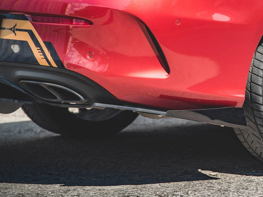 Maxton Design Racing Durability Rear Side Splitters +flaps Mercedes-amg C43 Coupe C205 2016-