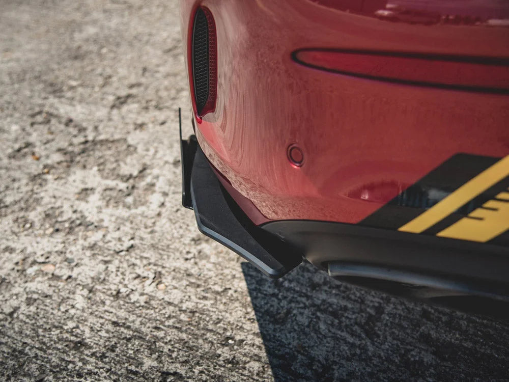 Maxton Design Racing Durability Rear Side Splitters +flaps Mercedes-amg C43 Coupe C205 2016-