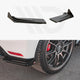 Maxton Design Racing Durability Rear Side Splitters +flaps Toyota GR Yaris MK4 2020-