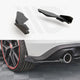 Maxton Design Racing Durability Rear Side Splitters +flaps Volkswagen Golf 8 GTI 20-