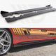 Maxton Design Racing Durability Side Skirts Diffusers +flaps Mercedes-amg C43 Coupe C205 2016-