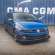 Maxton Design Maxton Racing Front Splitter +flaps Volkswagen Polo GTI MK6 2017-