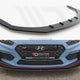 Maxton Design Maxton Racing Front Splitter Hyundai I30 N MK3 Hatchback Fastback 01-20