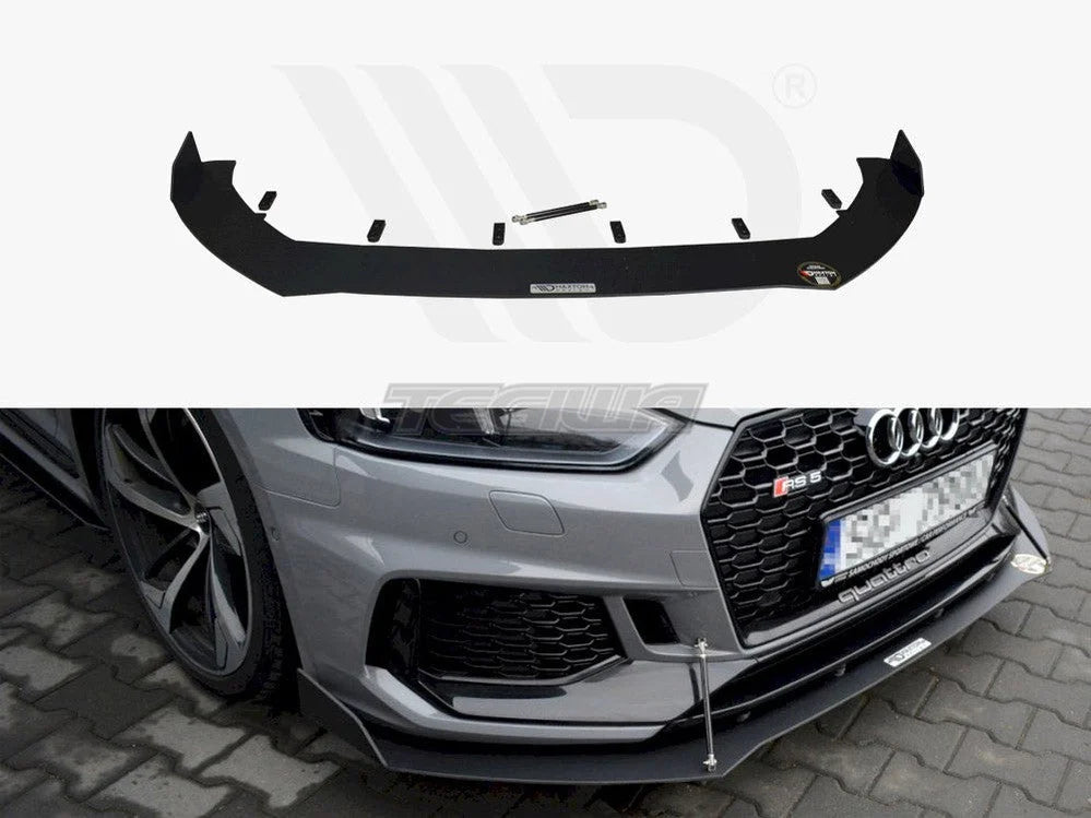 Maxton Design Racing Front Splitter V.2 Audi RS5 F5 Coupe Sportback