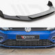 Maxton Design Maxton Racing Front Splitter V2 Volkswagen Golf 7 R Facelift 17-20