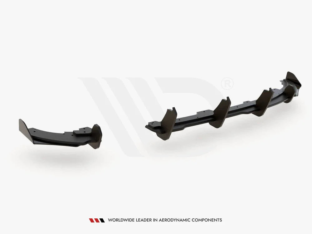 Maxton Design Maxton Racing Rear Valance +flaps Volkswagen Polo GTI MK6 17-21