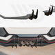 Maxton Design Maxton Racing Rear Valance V2 Honda Civic X Type R 2017-