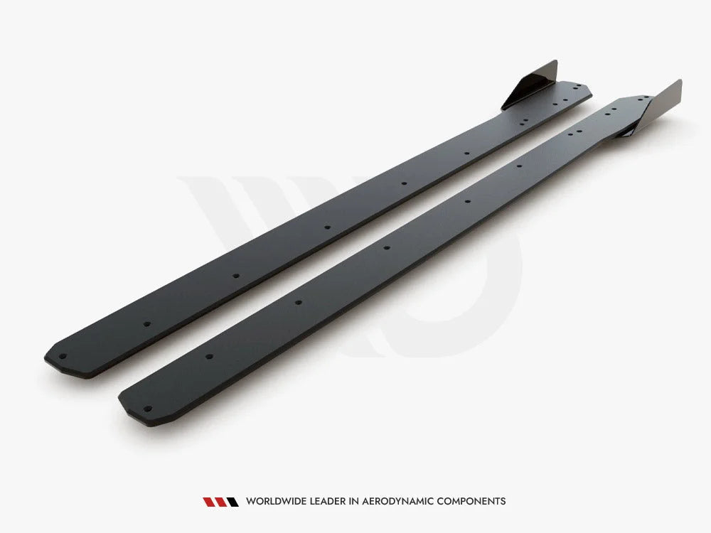 Maxton Design Maxton Racing Side Skirt Splitters +flaps Ford Focus MK4 ST MK4 ST Line 2019-