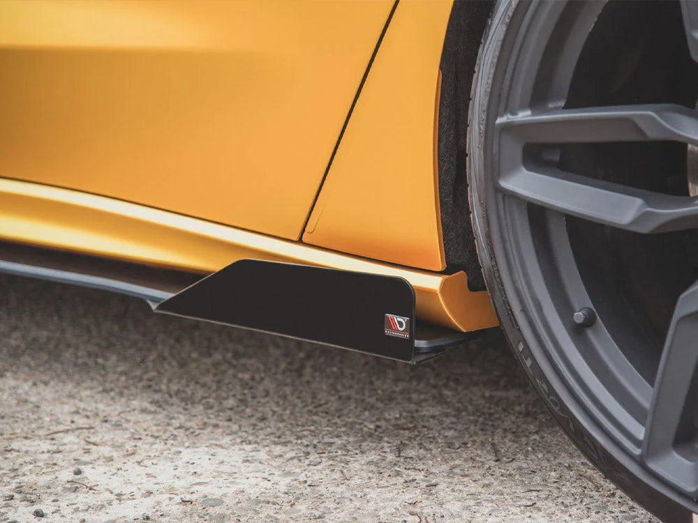 Maxton Design Maxton Racing Side Skirt Splitters +flaps Ford Focus MK4 ST MK4 ST Line 2019-