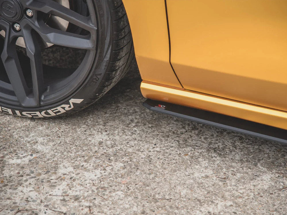 Maxton Design Maxton Racing Side Skirt Splitters +flaps Ford Focus MK4 ST MK4 ST Line 2019-