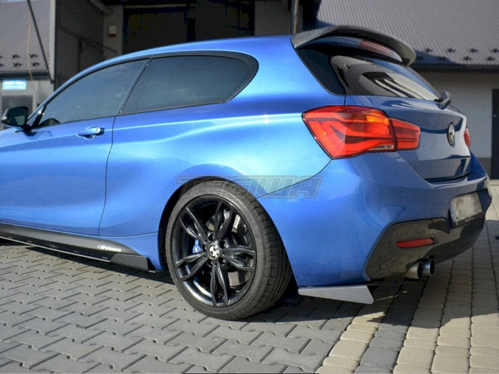 Maxton Design Racing Side Skirts Diffusers BMW 1-Series F21 M135I M140I M-pack 2011-19