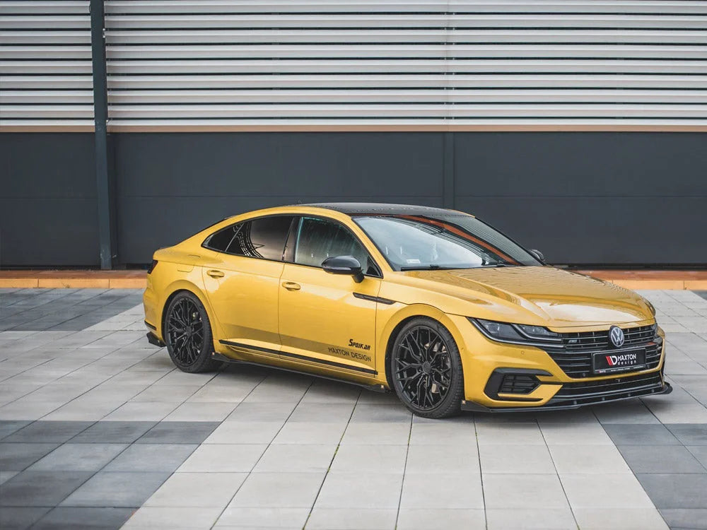 Maxton Design Maxton Racing Side Skirts Diffusers +flaps Volkswagen Arteon R-line 2017-