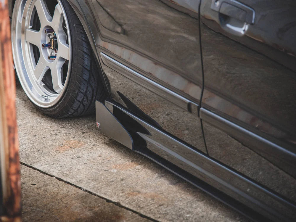 Maxton Design Racing Side Skirts Diffusers Mitsubishi Galant Avance MK8 99-03
