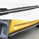 Maxton Design Racing Side Skirts Diffusers Renault Megane MK3 RS